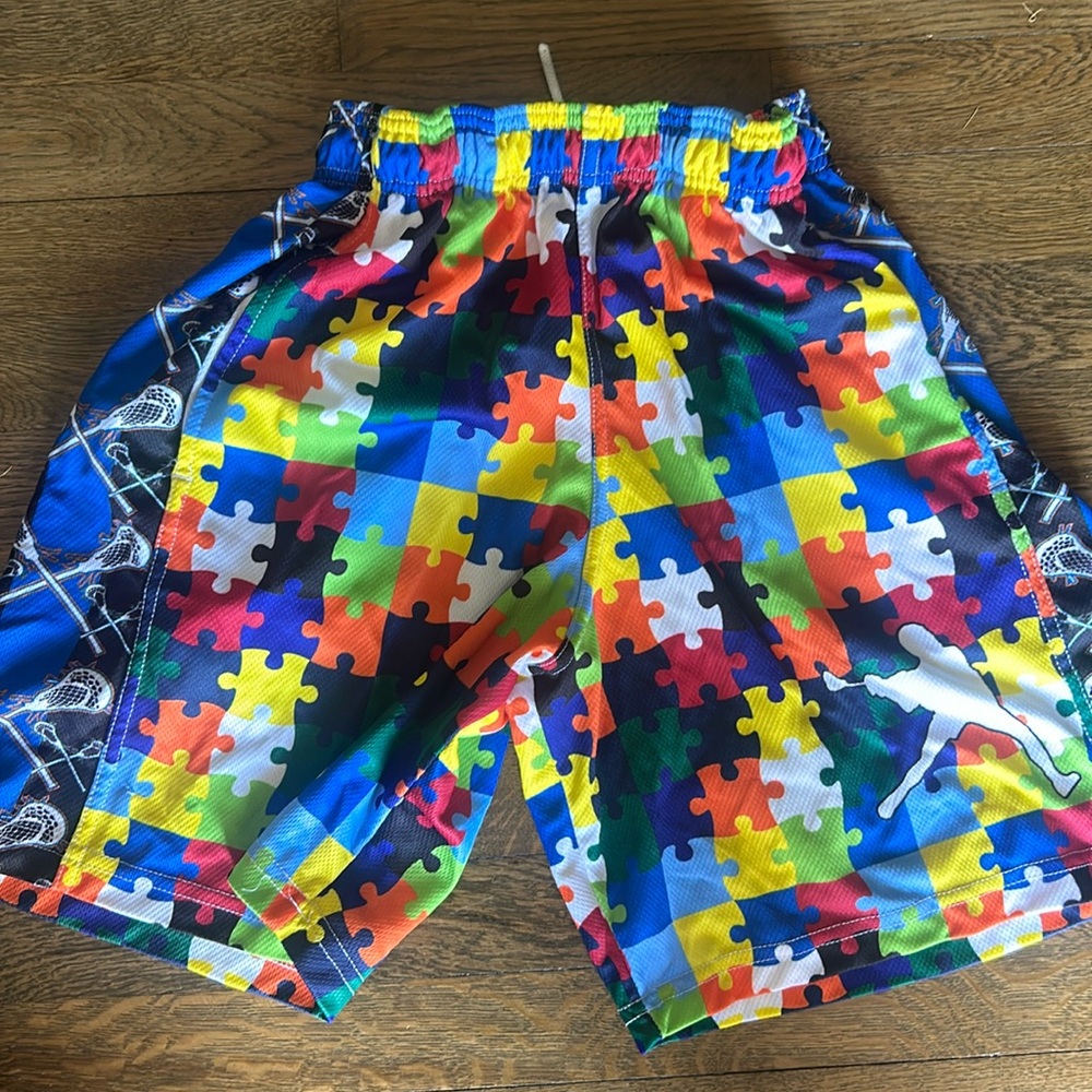 COPY - Lacrosse Unlimited Lacrosse Shorts - adult small - excellent used condit…